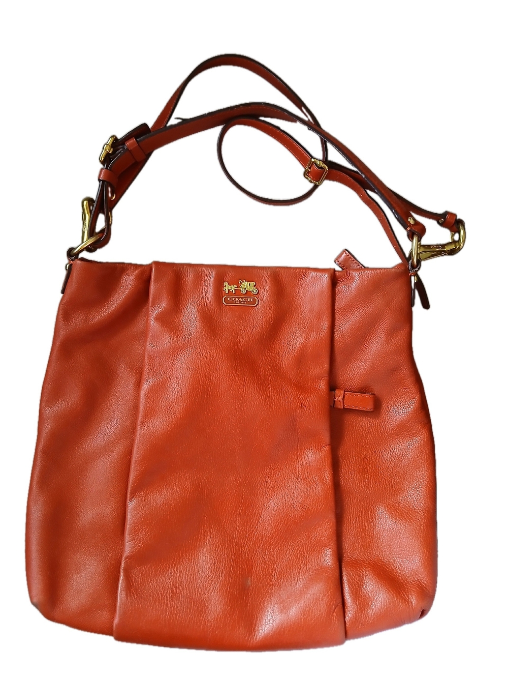 Coach Legacy Leather Duffle Bag 13" x 14"